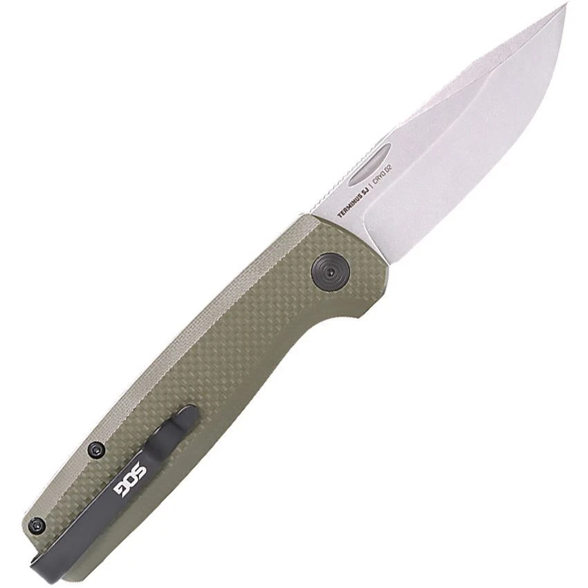 SOG Knives TM1004BX Terminus SJ Green 5 SOG Knives TM1004BX Terminus SJ Green - Image 3