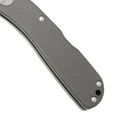 SOG Twitch II Lockback A/O Plain Stainless Aluminum Folding Pocket Knife TWI8CP 4 SOG Twitch II Lockback A/O Plain Stainless Aluminum Folding Pocket Knife TWI8CP - Image 2