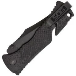SOG Trident Piston Lock A/O Black AUS-8 Half Serrated Folding Knife TF1CP -Cheap Knife Shop 1 b9e27a0e 9746 4ae3 8cf8 b4148374e483