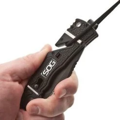 SOG Trident Elite Assisted A/O AUS-8 Stainless Black Folding Blade Knife TF102CP -Cheap Knife Shop 1 efa3303e 4459 4ad7 af57 c9842c25422e