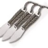 SOG Fling 3pc Throwing Camo Paracord Handle Stainless Fixed Blade Knife Set FX41NCP
