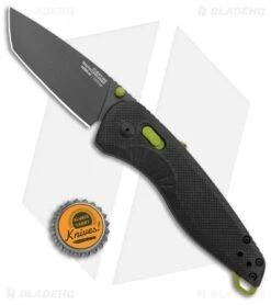 SOG Aegis AT Tanto AT-XR Lock Knife Black GRN W/Safety (3.13" Black) -Cheap Knife Shop SOG Aegis AT TAnto Lock Black Black BHQ 122310 jr bottlecap