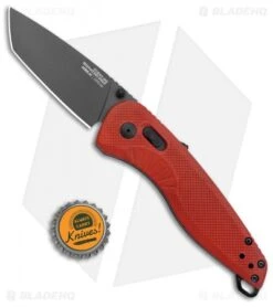 SOG Aegis AT Tanto AT-XR Lock Knife Red GRN W/Safety (3.1" Black) -Cheap Knife Shop SOG Aegis AT TAnto Lock Red Black BHQ 122325 jr bottlecap
