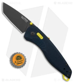 SOG Aegis AT XR Assisted Knife Tanto Indigo/Acid Yellow GRN (3.1" Ti Nitride) -Cheap Knife Shop SOG Aegis AT XR Assisted Knife Tanto Indigo Acid Yellow GRN 3in Ti Nitride BHQ 140867 td size