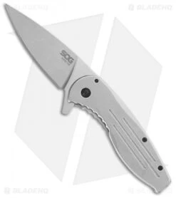 Cheap Knife Shop 8 SOG Aegis FLK Frame Lock Knife (3.4" Bead Blast)