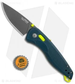 SOG Aegis AT Spring Assisted Knife Indigo GRN (3.13" Dark Gray) -Cheap Knife Shop SOG Aegix AT XR Lock Indigo GRN Gray BHQ 105710 jr bottlecap