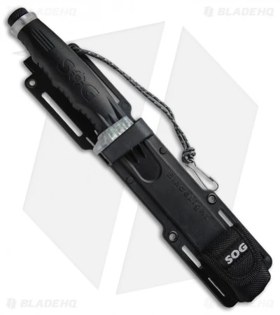 SOG Blade-Light Fixed Blade Knife W/ LEDs (5.7" Satin Plain) BLT10-K 5 SOG Blade-Light Fixed Blade Knife W/ LEDs (5.7" Satin Plain) BLT10-K - Image 3