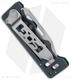 SOG Cash Card Liner Lock Wallet Knife Urban Gray (2.75" Satin) EZ3 -Cheap Knife Shop SOG Cash Card LL Wallet Garnet Gray Satin EZ3 CP BHQ 104059 jr side