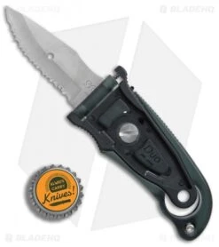 SOG Duo Fixed Blade Knife Black Zytel (2.75" Satin Plain/Serr) 7 SOG Duo Fixed Blade Knife Black Zytel (2.75" Satin Plain/Serr) -Cheap Knife Shop SOG Duo black zytel satin plain serr BHQ 74895 er bottlecap