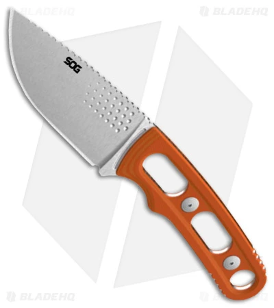 SOG Ether FX Fixed Blade Knife G-10 Blaze Orange (3.25" Satin) 17330157 3 SOG Ether FX Fixed Blade Knife G-10 Blaze Orange (3.25" Satin) 17330157
