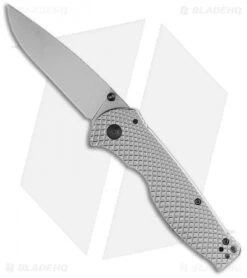 Cheap Knife Shop 14 SOG Flash Frame Lock Knife Silver (3.4" Satin)