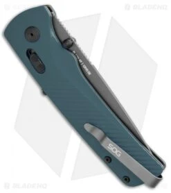 SOG Flash AT-XR Lock Knife Urban Gray GRN (3.45" Dark Gray) 8 SOG Flash AT-XR Lock Knife Urban Gray GRN (3.45" Dark Gray) -Cheap Knife Shop SOG Flash Mk3 ATXR Lock Urban Gray Blue Gray BHQ 105724 jr side