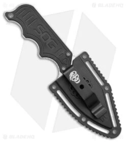 SOG Instinct Fixed Blade Knife Black G-10 (2.3" Satin) NB1012 -Cheap Knife Shop SOG Instinct Fixed Blade Black G 10 Satin BHQ 28203 jr sheath