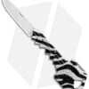 SOG Key Lockback Knife Keychain Utility Zebra (1.5" Satin) KEY-CT -Cheap Knife Shop SOG Key Knife Zebra KEY 110B BHQ 49723 jr 2