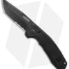SOG Knives SOG-TAC AU Tanto Automatic Knife Black Aluminum (3.4" Black Serr) -Cheap Knife Shop SOG Knives SOG TAC AU Auto Tanto Black Black Serr BHQ 119261 jr