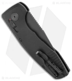 SOG Knives SOG-TAC AU Compact Automatic Knife Black (3" Black) -Cheap Knife Shop SOG Knives SOG TAC AU Compact Auto Black Black 15 38 07 57 BHQ 119252 jr side