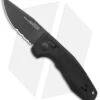 SOG Knives SOG-TAC AU Compact Automatic Knife Black (3" Black Serr) 2 SOG Knives SOG-TAC AU Compact Automatic Knife Black (3" Black Serr) -Cheap Knife Shop SOG Knives SOG TAC AU Compact Auto Black Black Serr 15 38 08 57 BHQ 119253 jr