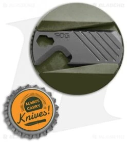 SOG PopGrip Multi-Tool Moss Green + Black 805106 -Cheap Knife Shop SOG POPGRIP Multi Tool Moss Green Black BHQ 121284 jr bottlecap