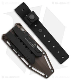 SOG Recondo FX Fixed Blade Knife FDE (4.6" Black Serr) 10 SOG Recondo FX Fixed Blade Knife FDE (4.6" Black Serr) -Cheap Knife Shop SOG Recondo FX FBK FDE 4in Black Serr BHQ 140880 td straps