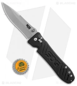SOG Spec Arc Drop Point Arc-Lock Knife (4" Bead Blast) SE15 -Cheap Knife Shop SOG Spec Arc drop point Arc Lock bb SE15 BHQ 52234 jr bottlecap
