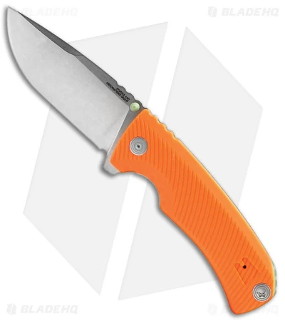 SOG Tellus FLK Blaze Frame Lock Knife Orange GRN (3.65" Stonewash) 3 SOG Tellus FLK Blaze Frame Lock Knife Orange GRN (3.65" Stonewash)