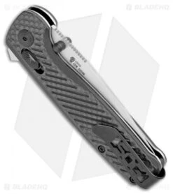 SOG Terminus XR Lock Knife Black G-10/Carbon Fiber (3" Satin S35VN) TM1025-BX -Cheap Knife Shop SOG Terminus XR Black G 10 CF Satin TM1025 BX BHQ 108532 jr side