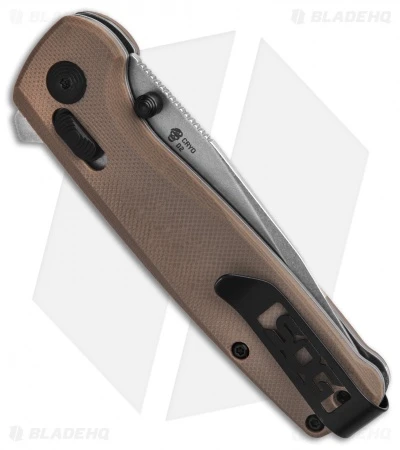SOG Terminus XR Lock Knife Tan G-10 (3" Stonewash) TM1024-CP 5 SOG Terminus XR Lock Knife Tan G-10 (3" Stonewash) TM1024-CP - Image 3