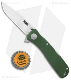 SOG Twitch II Spring Assisted Knife Moss (2.68" Satin) TWI210-BX 9 SOG Twitch II Spring Assisted Knife Moss (2.68" Satin) TWI210-BX -Cheap Knife Shop SOG Twitch II SA Moss Satin TWI210 BX BHQ 104062 jr bottlecap