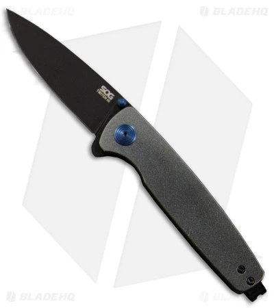 SOG Twitch III Spring Assisted Knife Gunmetal Gray/Blue (3.1" Black) 11-15-03-43 3 SOG Twitch III Spring Assisted Knife Gunmetal Gray/Blue (3.1" Black) 11-15-03-43