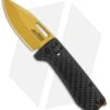 SOG Ultra XR Lock Knife Carbon Fiber (2.75" Gold)