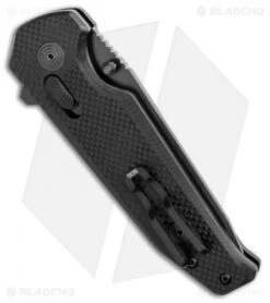 SOG Vision XR Lock Knife Black G-10 (3.4" Black Serrated) -Cheap Knife Shop SOG Vision Mk3 Partially Serrated 12 57 02 57 BHQ 107731 LS Side