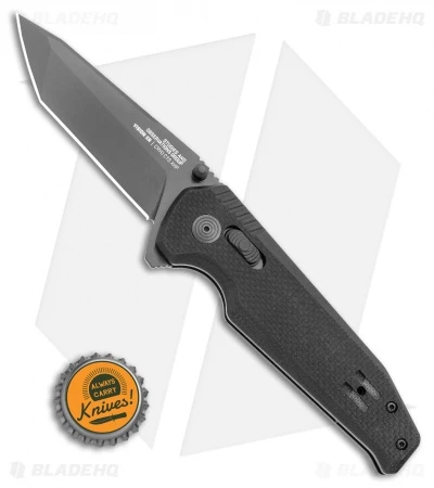 SOG Vision XR Lock Knife Black G-10 (3.4" Black) 6 SOG Vision XR Lock Knife Black G-10 (3.4" Black) - Image 4