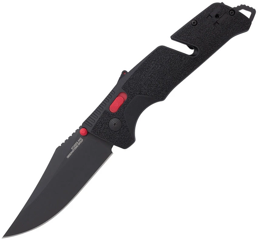 SOG Trident MK3 AT-XR Lock A/O Red Folding Knife 20157 3 SOG Trident MK3 AT-XR Lock A/O Red Folding Knife 20157
