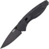 SOG Aegis Assisted Openinig Black Piston Lock Folding Knife Ae02cp