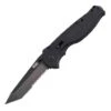 SOG Flash II Piston Lock A/O Serrated Stainless Black Folding Knife TFSAT98CP -Cheap Knife Shop TFSAT98CP