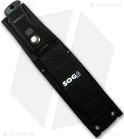 SOG Seal Pup Elite Fixed Knife W/ Nylon Sheath (TiNi PLN) E37S-N -Cheap Knife Shop m37t n 1