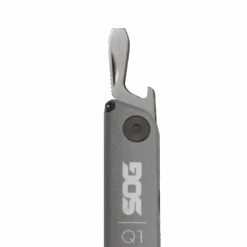 SOG Baton Q1 Black & Gray Anodized Aluminum Screwdriver Scissors Pen Multi-Tool ID1001CP -Cheap Knife Shop q1 3