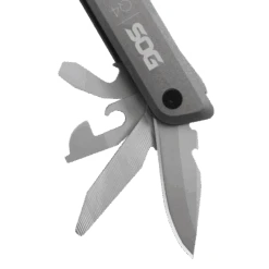 SOG Baton Q4 Black & Gray Aluminum Pilers Screwdriver 10 Count Multi-Tool ID1031CP 15 SOG Baton Q4 Black & Gray Aluminum Pilers Screwdriver 10 Count Multi-Tool ID1031CP -Cheap Knife Shop q4 4