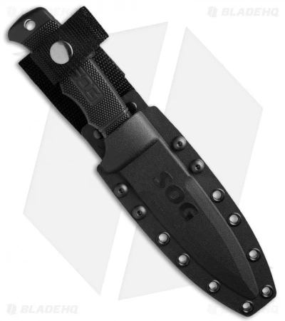 SOG Seal Pup Elite Fixed Knife W/ Kydex Sheath (TiNi PLN) E37S-K 4 SOG Seal Pup Elite Fixed Knife W/ Kydex Sheath (TiNi PLN) E37S-K - Image 2