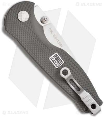 SOG Flash I Assisted Opening Knife Aluminum (2.5" Satin Serr) SGFSA-97 4 SOG Flash I Assisted Opening Knife Aluminum (2.5" Satin Serr) SGFSA-97 - Image 2