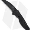 SOG Flash II Rescue Assisted Opening Knife (3.5" Black Serr) TFSA-6 -Cheap Knife Shop sog flash rescue black tini tfsa 6