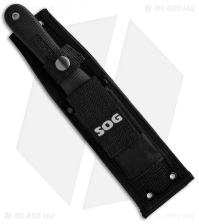 SOG Pentagon S14 Fixed Blade Knife (5" Satin Serr) 4 SOG Pentagon S14 Fixed Blade Knife (5" Satin Serr) - Image 2