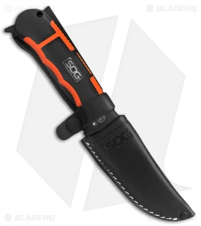 SOG Rotohook Clip Point Fixed Blade Knife (4.50" Satin Plain) HT101L 5 SOG Rotohook Clip Point Fixed Blade Knife (4.50" Satin Plain) HT101L - Image 3