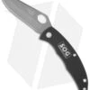 SOG SlipZilla Slip Joint Knife Black (3.2" Gray) SP-53 -Cheap Knife Shop sog slipzilla sp 53