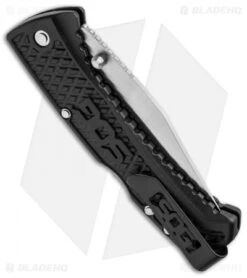 SOG Traction Clip Point Lockback Knife (3.375" Satin) TD1011-CP -Cheap Knife Shop sog traction td1011 cp side cm