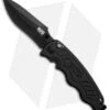 SOG Zoom Mini Drop Point Spring Assisted Knife (3.125" Black) ZM1002 -Cheap Knife Shop sog zoom mini black zm1002